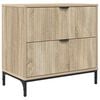 vidaXL Nočn&yacute; stol&iacute;k dub sonoma 63.5 x 36 x 61 cm Kompozitn&eacute; drevo