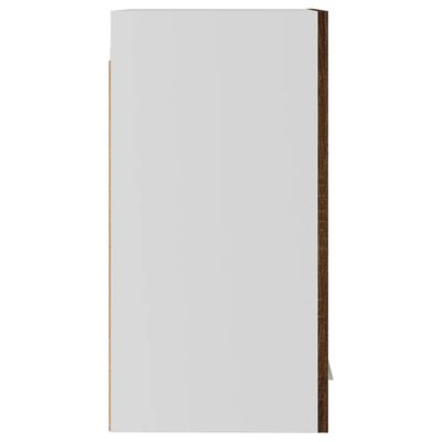 vidaXL Závesná skrinka hnedý dub 29,5x31x60 cm spracované drevo