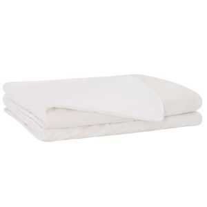 vidaXL Z&aacute;ťažov&aacute; deka Biela 135 x 200 cm 6 kg 100% Bavlna 205T