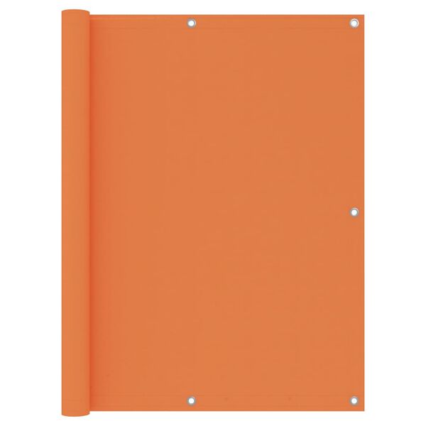 vidaXL Balkónová markíza, oranžová 120x400 cm, oxfordská látka