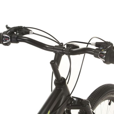 vidaXL Horský bicykel 21 rýchlostí 27,5" koleso 42 cm rám čierny