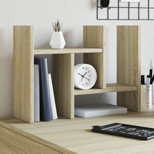 vidaXL Organiz&eacute;r na st&ocirc;l, dub sonoma 34,5x15,5x35,5cm kompozitn&eacute; drevo