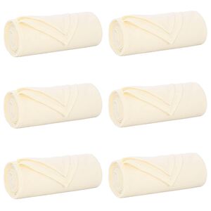 vidaXL Prikr&yacute;vky na hodenie 6 ks Kr&eacute;mov&aacute; 170 x 130 cm 1.86 kg Fl&iacute;s