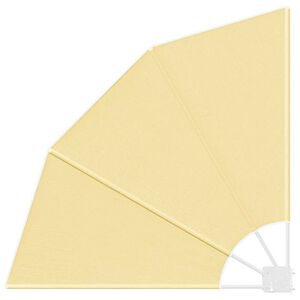 vidaXL Z&aacute;clona na balk&oacute;nov&eacute; s&uacute;kromie Pieskov&aacute; 115 x 115 cm Polyester