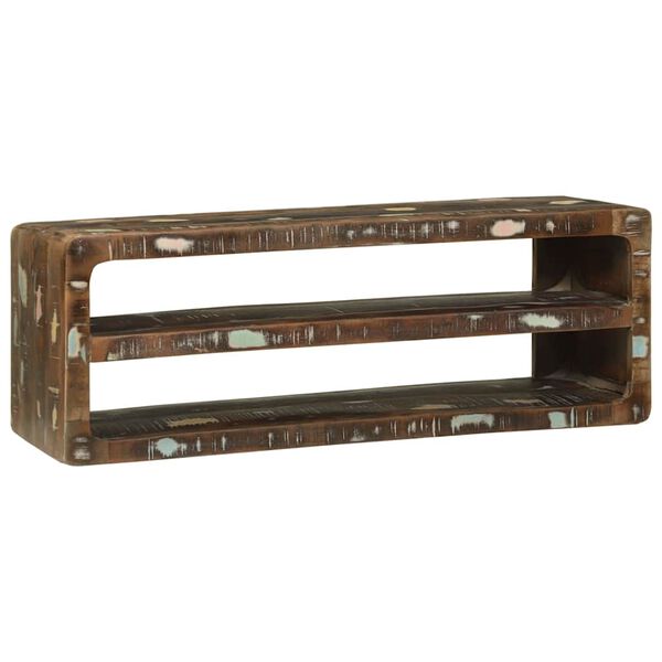 vidaXL TV skrinka Viacfarebn&yacute; 100 x 32 x 36 cm Recyklovan&yacute; mas&iacute;v