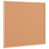 vidaXL Korkov&aacute; tabuľa s r&aacute;mom z mas&iacute;vneho borovicov&eacute;ho dreva 60x55 cm
