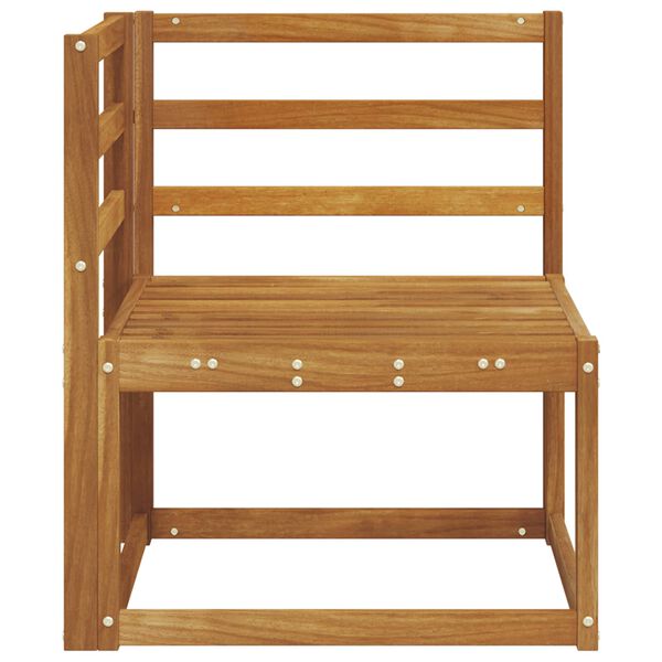 vidaXL Z&aacute;hradn&aacute; rohov&aacute; sedacia s&uacute;prava Pevn&eacute; ak&aacute;ciov&eacute; drevo Pr&iacute;rodn&aacute;