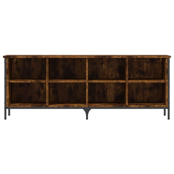 vidaXL Botn&iacute;k dymov&yacute; dub 131x35x50 cm kompozitn&eacute; drevo