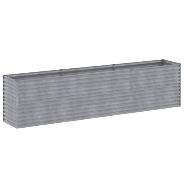 vidaXL Vyv&yacute;&scaron;en&yacute; z&aacute;hradn&yacute; z&aacute;hon 291x50x69 cm, cortenov&aacute; oceľ