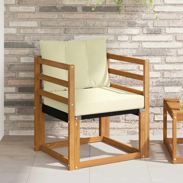 vidaXL Z&aacute;hradn&aacute; s&uacute;prava gaučov Mas&iacute;vne ak&aacute;ciov&eacute; drevo a textil&eacute;n