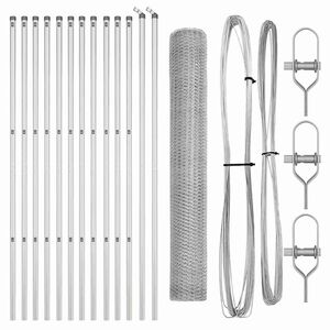 vidaXL Stĺp na plot. Strieborn&aacute;