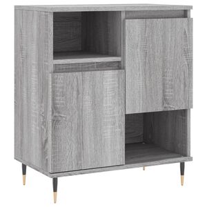vidaXL Komoda siv&yacute; dub sonoma 60x35x70 cm spracovan&eacute; drevo