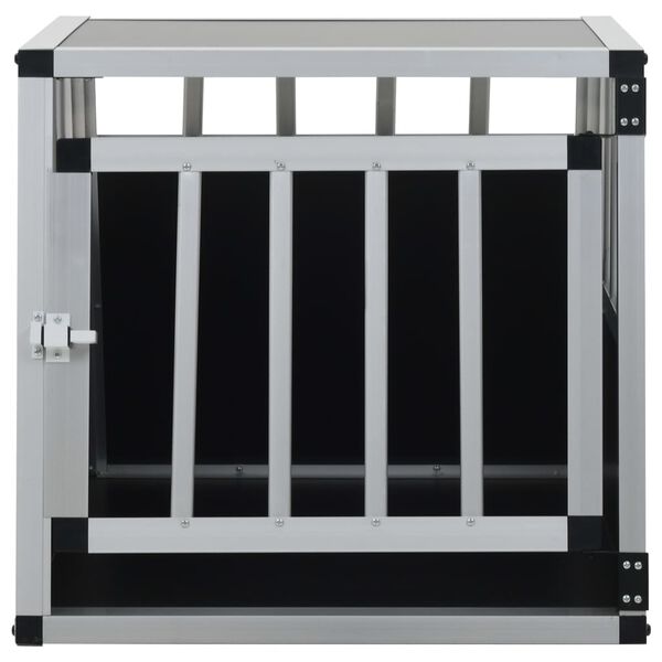 vidaXL Prepravka pre psa s jedn&yacute;mi dvierkami 54x69x50 cm