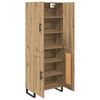 vidaXL Highboard 2 pcs Remeseln&yacute; dub 69,5 x 34 x 180 cm