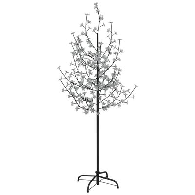 vidaXL Kvitnúca čerešňa LED strom teplá biela 200 LED 180 cm