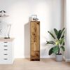 vidaXL Highboard Old Wood 29,5x34x119,5 cm Engineered Wood