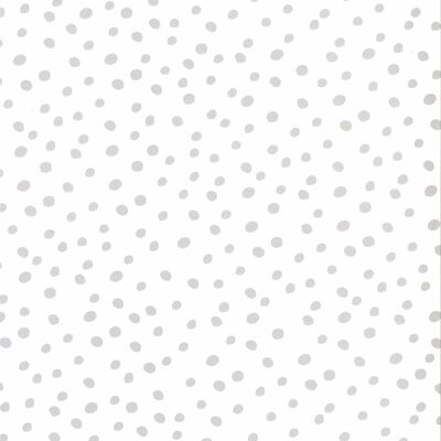 Noordwand Tapeta Fabulous World Dots, biela a sivá