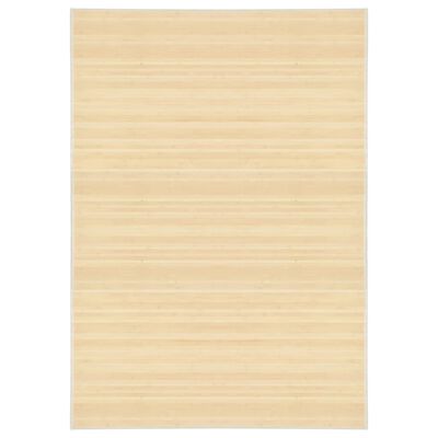 vidaXL Bambusový koberec 160x230 cm prírodná farba