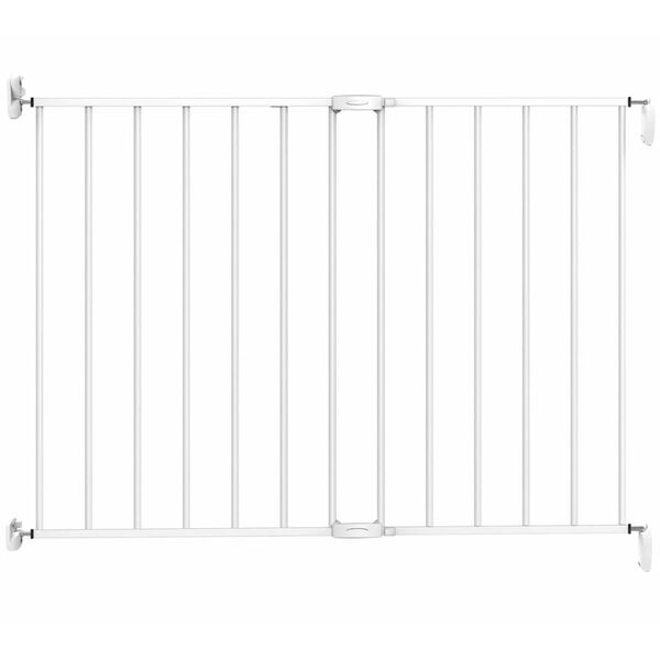 Noma Rozťahovacia bezpečnostn&aacute; z&aacute;brana, 62-102cm, kovov&aacute;, biela, 93361