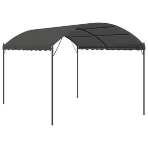vidaXL Tieniaca plachta 3x4 m, antracitov&aacute;