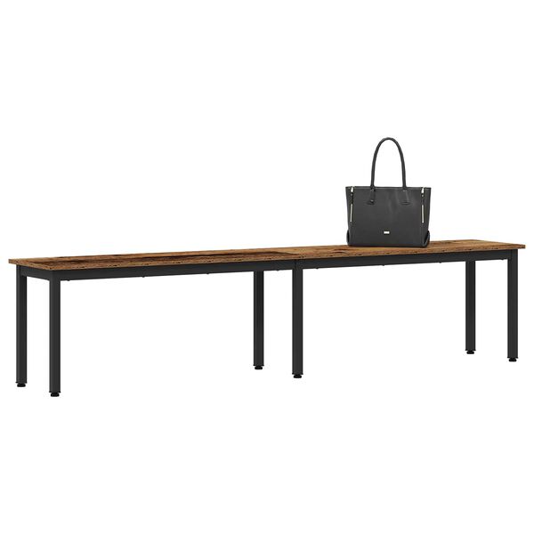 vidaXL lavička Star&eacute; drevo 200 x 35 x 45 cm Kompozitn&eacute; drevo