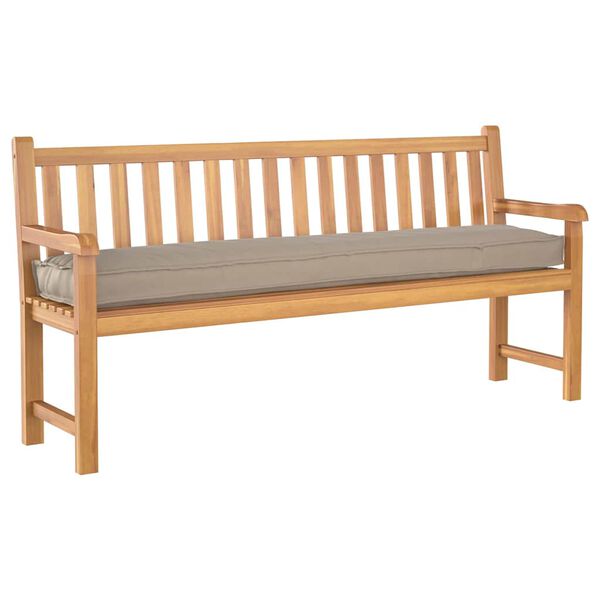 vidaXL Vank&uacute;&scaron; na palety Sivohned&aacute; 200 x 40 x 8 cm Oxfordsk&aacute; tkanina