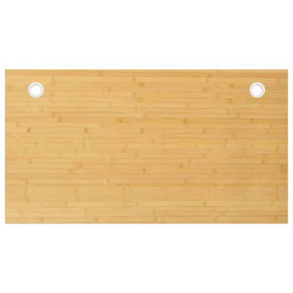 vidaXL Doska stola 110x60x4 cm, bambus
