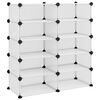 vidaXL Stojan na top&aacute;nky priehľadn&yacute; 84x32x88,5 cm PP