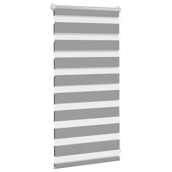 Roleta vzor zebra, 40 x 100 cm, sivá