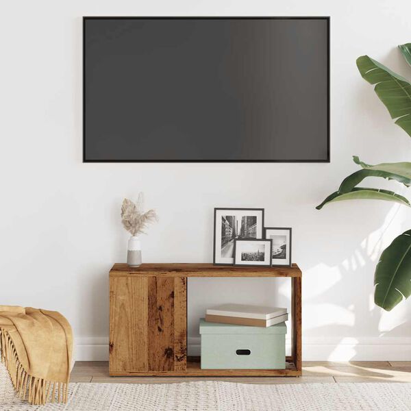 vidaXL TV skrinka Old Wood 60x24x32cm Engineered Wood
