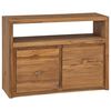 vidaXL Komoda 80x30x60 cm mas&iacute;vne teakov&eacute; drevo