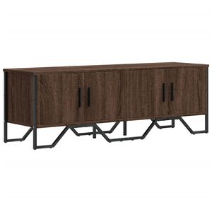 vidaXL TV stol&iacute;k hned&yacute; dub 122x34x41 cm kompozitn&eacute; drevo