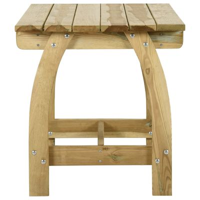 vidaXL Záhradný stôl 110x74x75 cm impregnované borovicové drevo