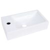 vidaXL Um&yacute;vadlo 400x220x90 mm SMC biele