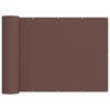 vidaXL Z&aacute;clona na balk&oacute;nov&eacute; s&uacute;kromie 180 x 500 cm Textil s PU povlakom
