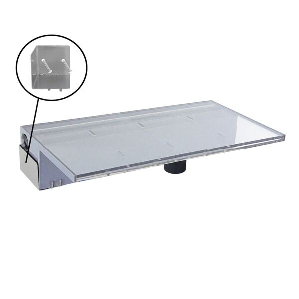 Ubbink Vodop&aacute;d Niagara s LED 60 cm, priehľadn&yacute; 7504609