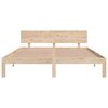 vidaXL Posteľný rám borovicový masív 160x200 cm