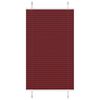 vidaXL Plisovan&aacute; roleta bordov&aacute; červen&aacute; 75x100 cm &scaron;&iacute;rka l&aacute;tky 74,4 cm polyester
