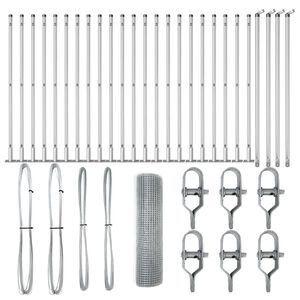 vidaXL Stĺp na plot. Strieborn&aacute;