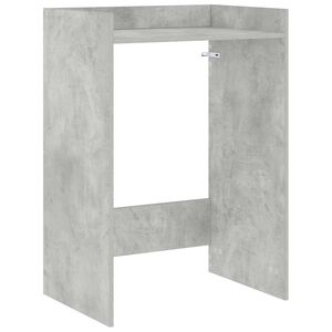 vidaXL Kabinet na pr&aacute;čku s &uacute;ložiskom Bet&oacute;novo siv&aacute; 67,5 x 48 x 97 cm