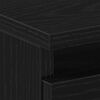 vidaXL Nočný stolík Čierny dub 40 x 35 x 69 cm Kompozitné drevo