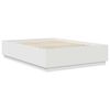 vidaXL R&aacute;m postele s čelnou doskou Biela 150 x 200 cm Kompozitn&eacute; drevo