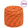 vidaXL Lodn&eacute; lano oranžov&eacute; 18 mm 25 m polypropyl&eacute;n