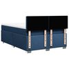vidaXL Posteľn&yacute; r&aacute;m boxspring s matracom modr&yacute; 140x200 cm l&aacute;tka