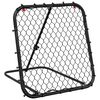 vidaXL Futbalov&eacute; odr&aacute;žadlo nastaviteľn&eacute; čierne 84x73x60-80 cm oceľ