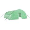vidaXL F&oacute;liovn&iacute;k s oceľov&yacute;m r&aacute;mom zelen&yacute; 48 m&sup2; 8x6x2,85 m