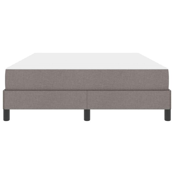 vidaXL Posteľ s pružinov&yacute;m r&aacute;mom Sivohned&aacute; 160 x 200 cm l&aacute;tka