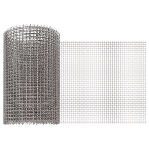 vidaXL Sieťov&aacute; obrazovka 20 x 500 cm 3 Mesh Nerezov&aacute; oceľ 201