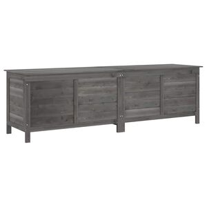 vidaXL Z&aacute;hradn&yacute; &uacute;ložn&yacute; box antracitov&yacute; 198,5x50x56,5 cm jedľov&yacute; mas&iacute;v