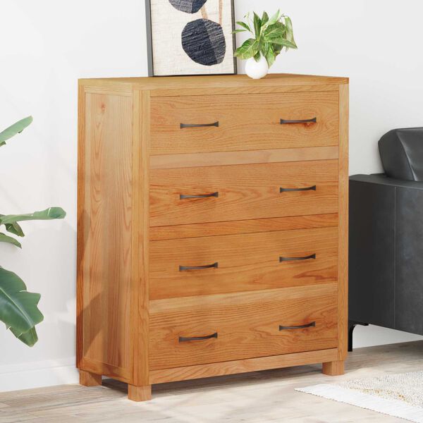 vidaXL Skrinkov&yacute; so z&aacute;suvkou s &uacute;ložiskom Hned&aacute; Kompozitn&eacute; drevo